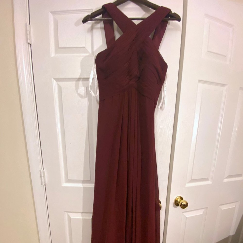 Azazie Kaleigh Cabernet Dress (A6)